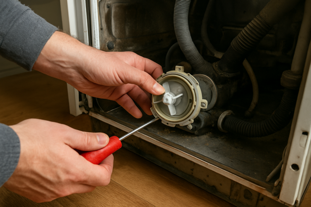 Comment démonter la pompe de vidange d’un lave-vaisselle Bosch : guide complet étape par étape