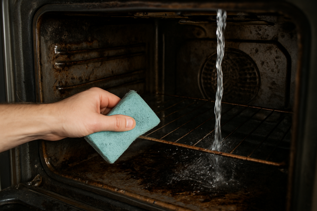 Décap’four mal rincé : dangers, solutions et comment bien rincer pour éviter les fumées