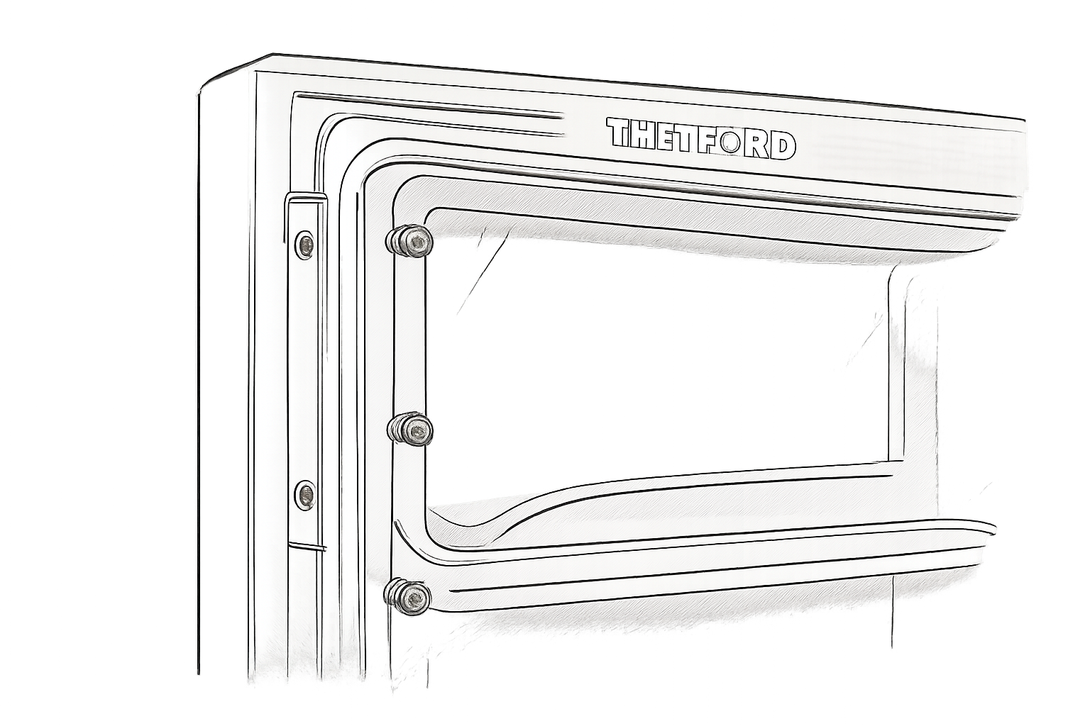 demontage frigo thetford camping car