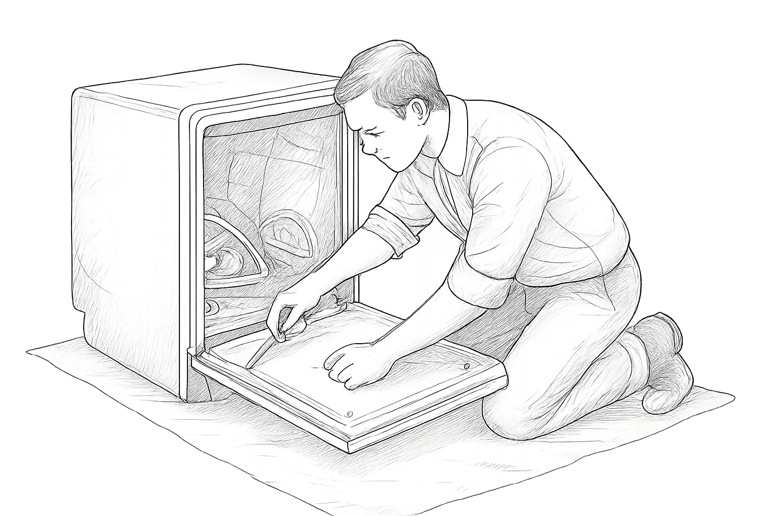 demonter pompe vidange lave vaisselle bosch