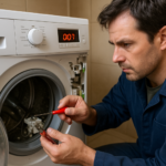 Erreur D07 lave-linge Brandt : diagnostic et réparation du verrouillage porte et moteur