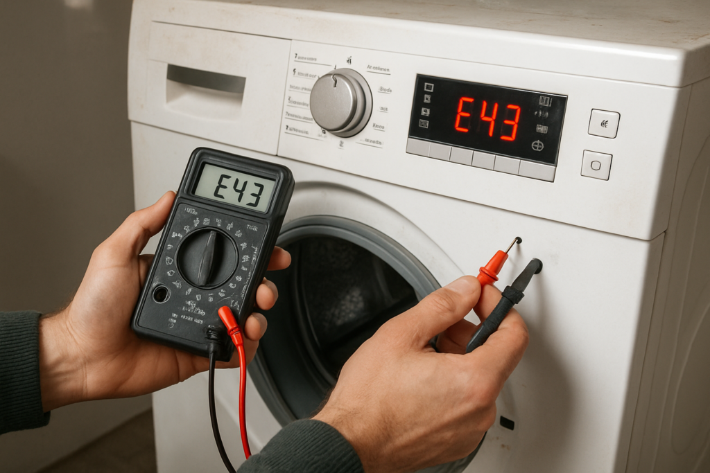 Erreur E43 sur Lave-linge Bosch : Causes et Solutions de Dépannage