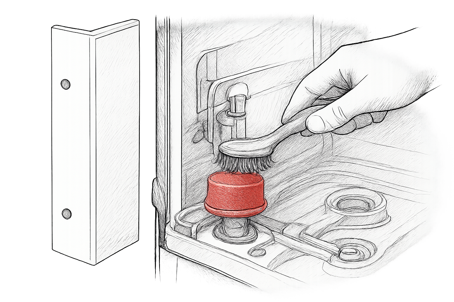 lave vaisselle s'arrete a 1 minute