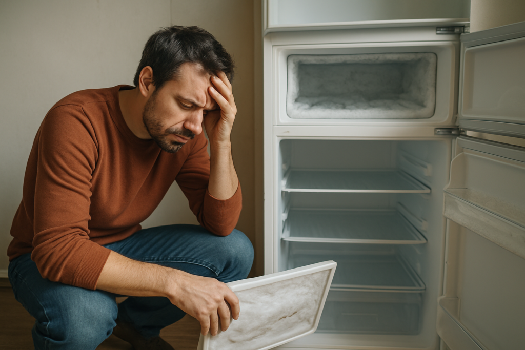 Pourquoi mon frigo fonctionne mais pas le congélateur ? Causes et solutions