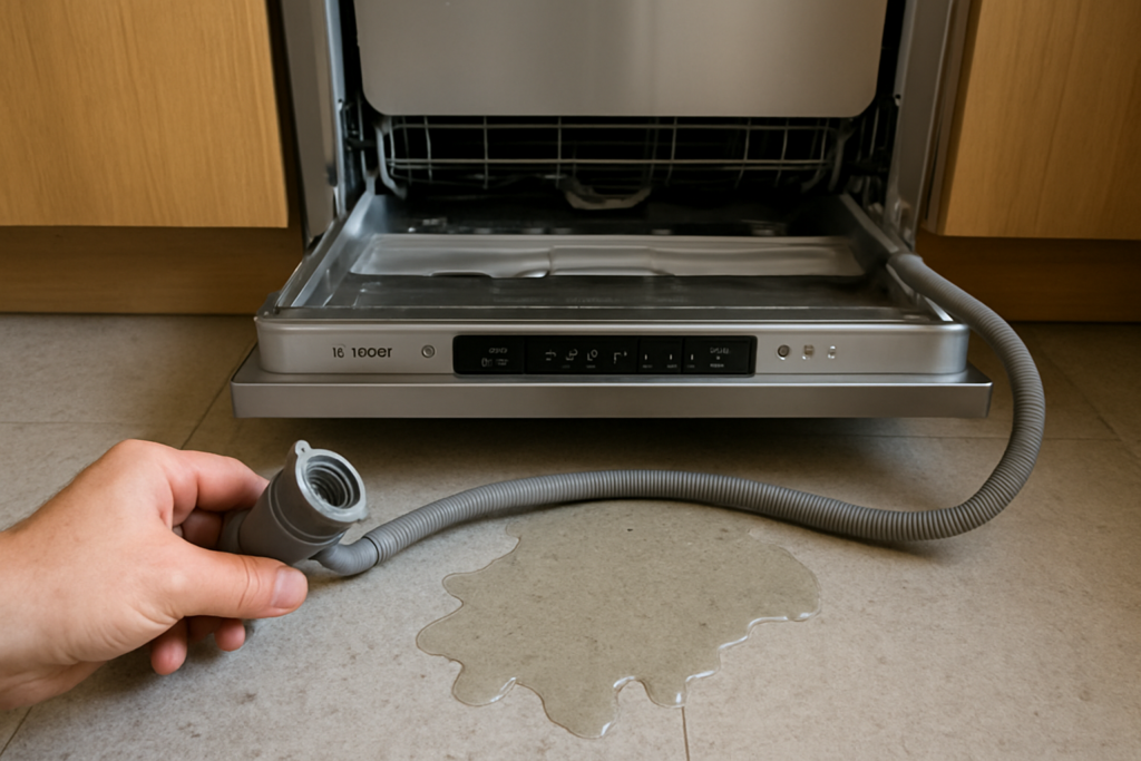 Problème d’arrivée d’eau sur un lave-vaisselle Bosch : Causes et Solutions