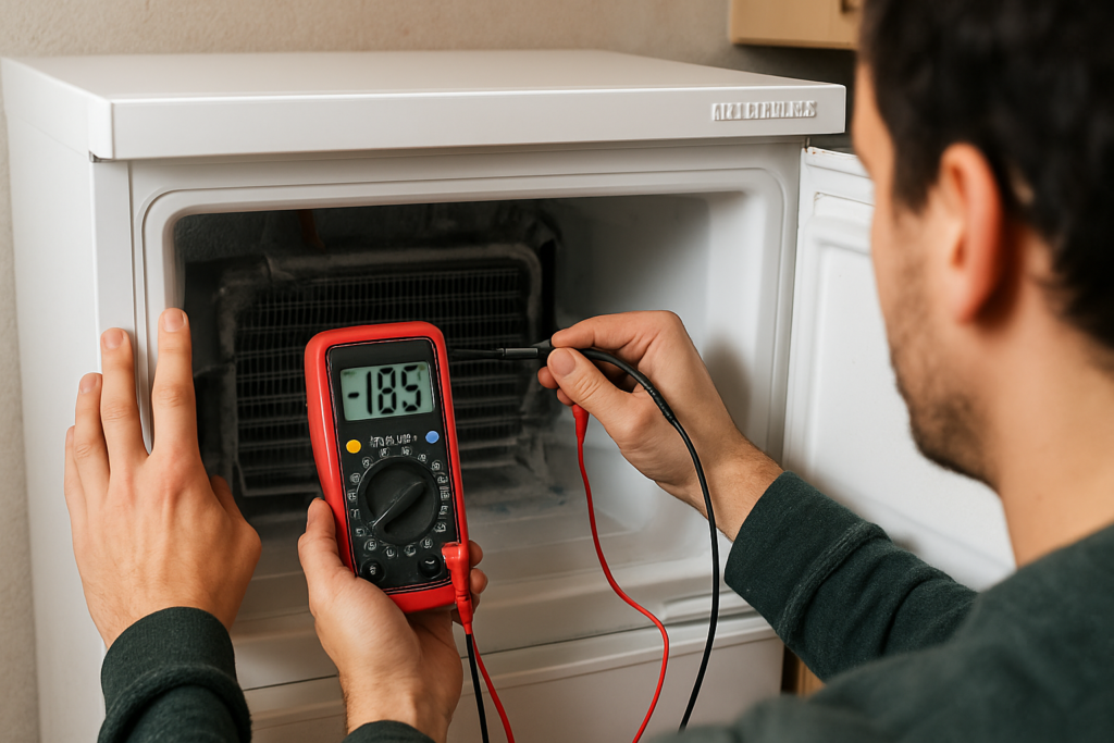 Problème de température congélateur Liebherr : causes et dépannage des alarmes