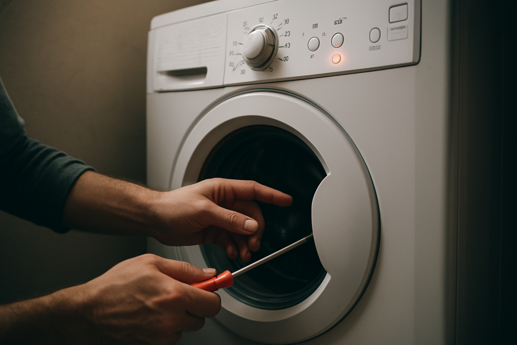 Problème machine à laver Indesit : voyant qui clignote, causes et comment le réparer